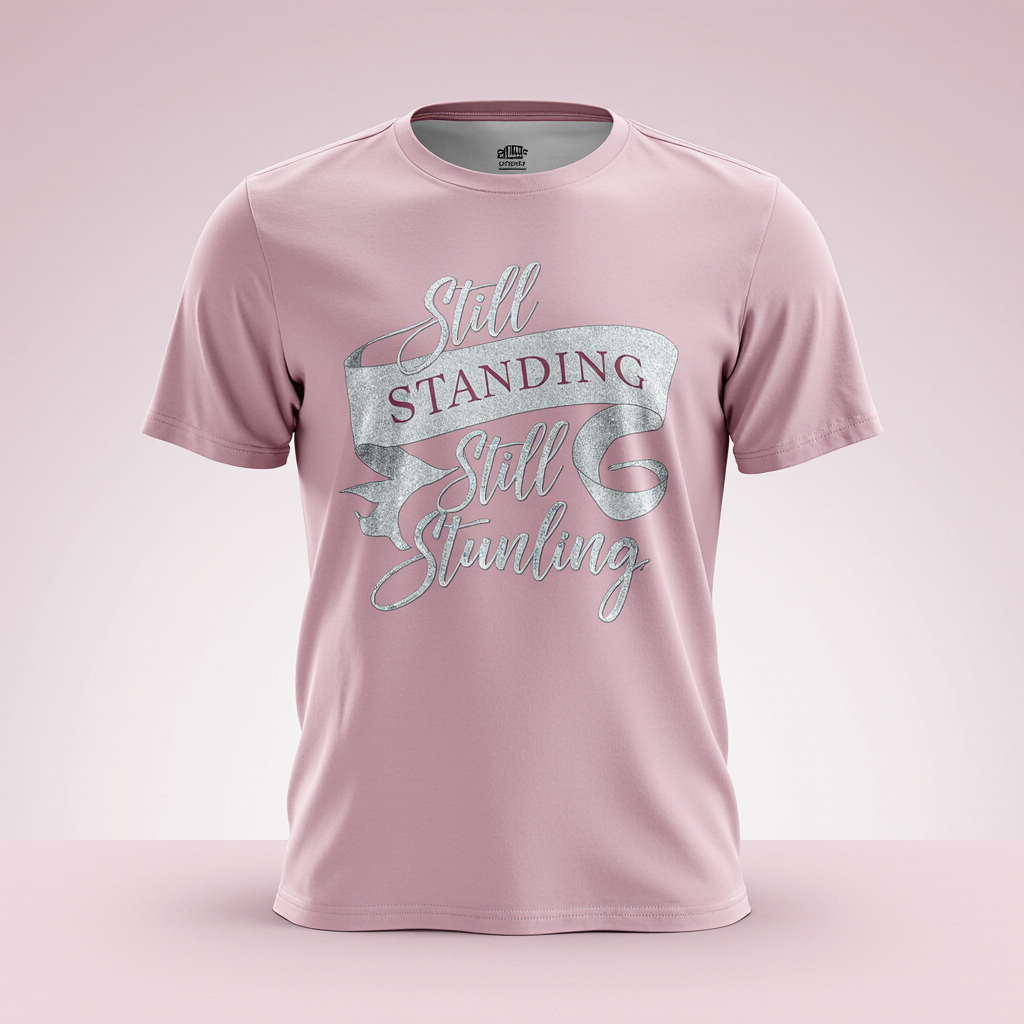 a_bold_typographic_t-shirt_design_reading_still_standing_still_stunning_with_a_flowing_white_breast__bba7b824-44fa-45fd-a0b7-c4eadbee5dec